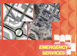 graphic of Popular Science's 2024 emergency services innovation award