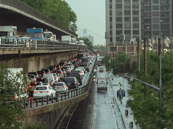 BQE in the rain