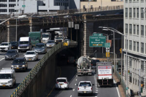 Cadman Plaza exit ramp on BQE
