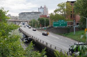 the BQE during the day
