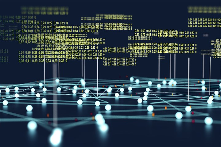 image of data and code