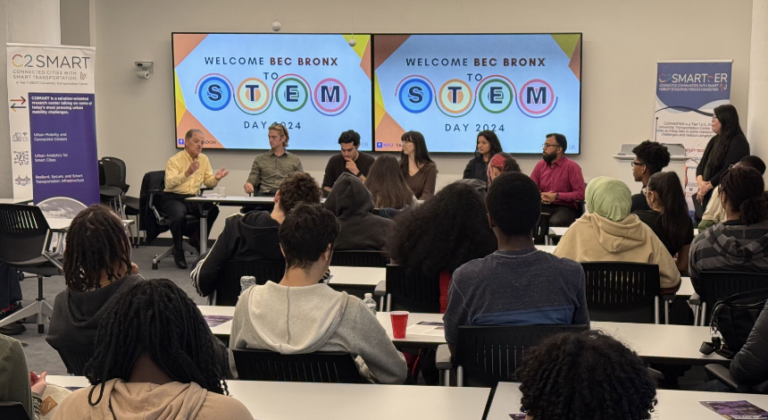 panelists speaking to audience at Stem Day 2024