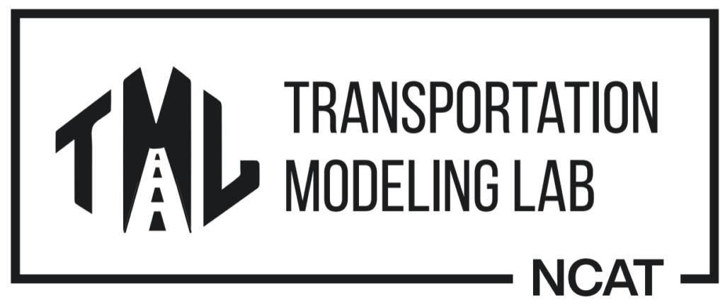 transportation modeling lab NCAT logo