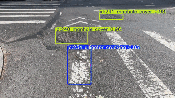 Bike lane pavement detection